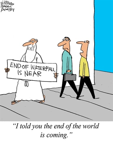 Humor - Cartoon: End of the world... for Business Analysts...